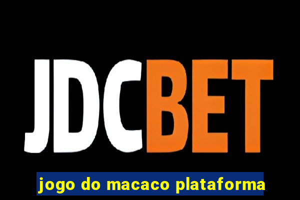 jogo do macaco plataforma